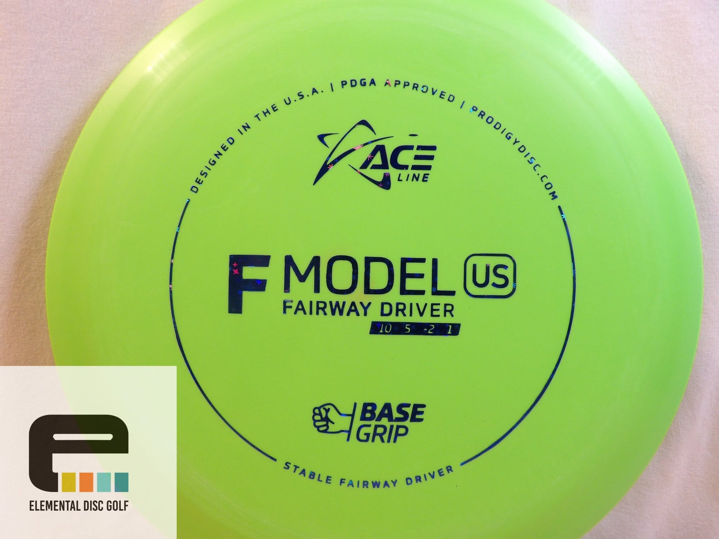 Prodigy Base Grip F Model US - Elemental Disc Golf
