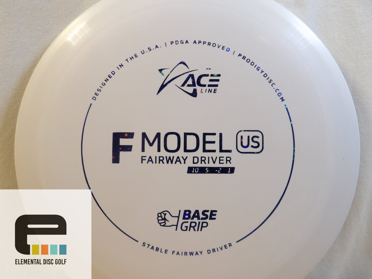 Prodigy Base Grip F Model US - Elemental Disc Golf