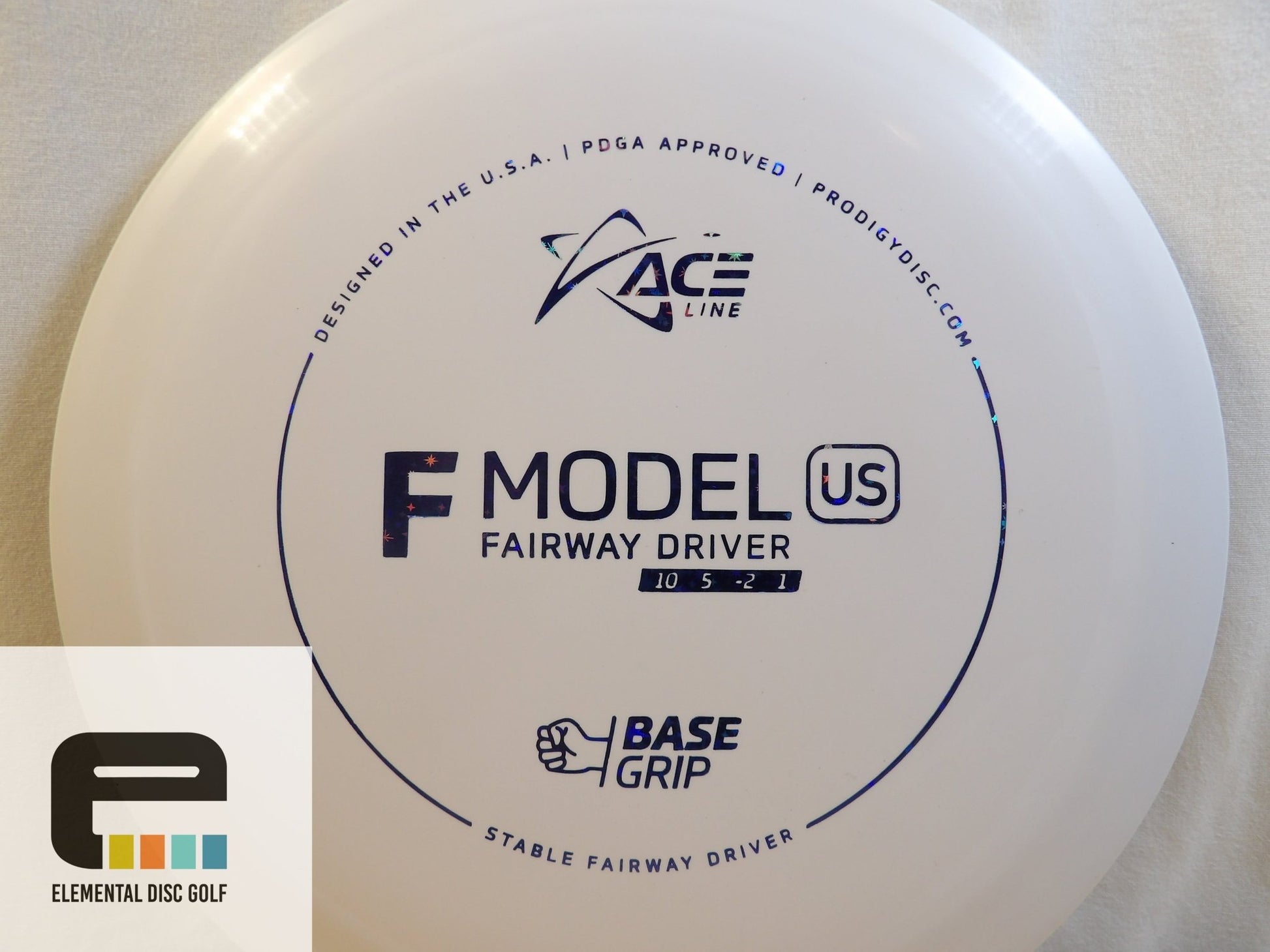 Prodigy Base Grip F Model US - Elemental Disc Golf