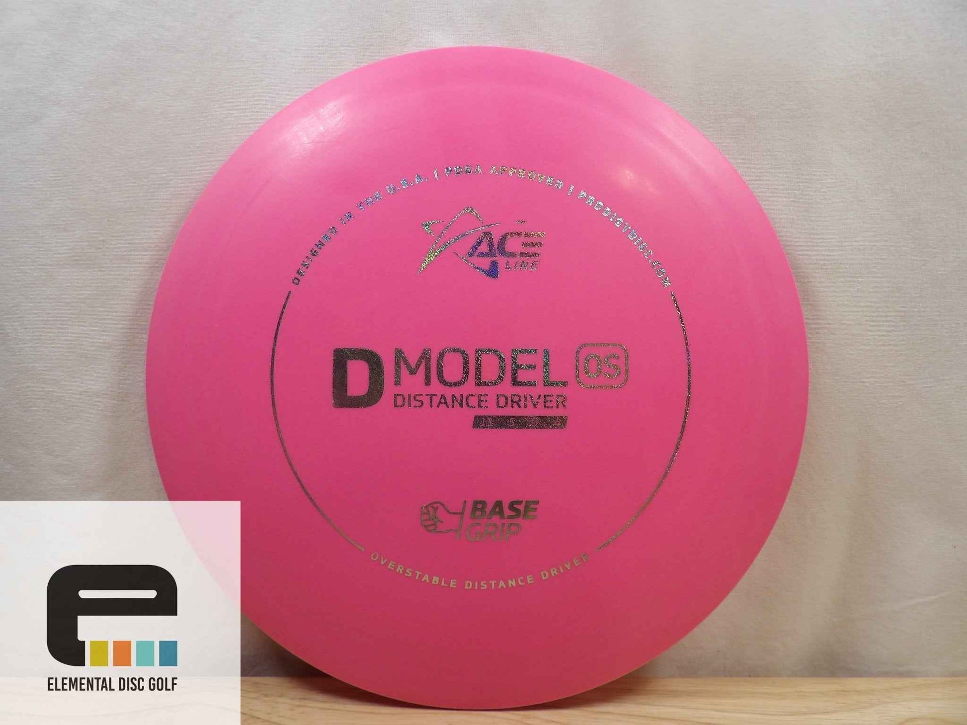 Prodigy Base Grip GLOW D Model OS (13/5/0/4) - Elemental Disc Golf