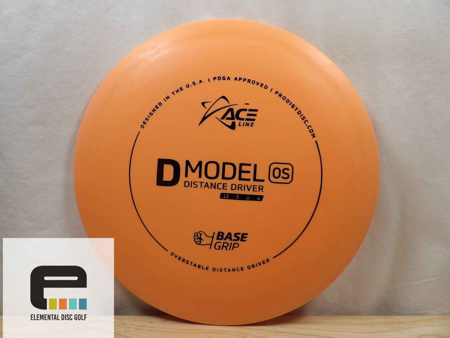 Prodigy Base Grip GLOW D Model OS (13/5/0/4) - Elemental Disc Golf