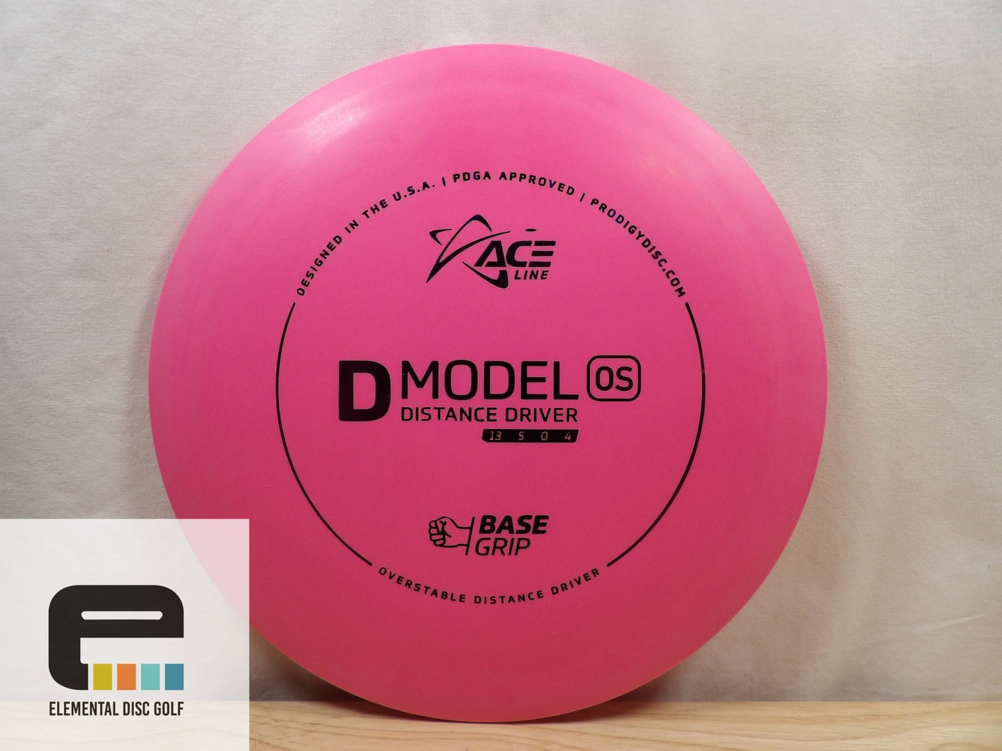 Prodigy Base Grip Glow D Model OS - Elemental Disc Golf