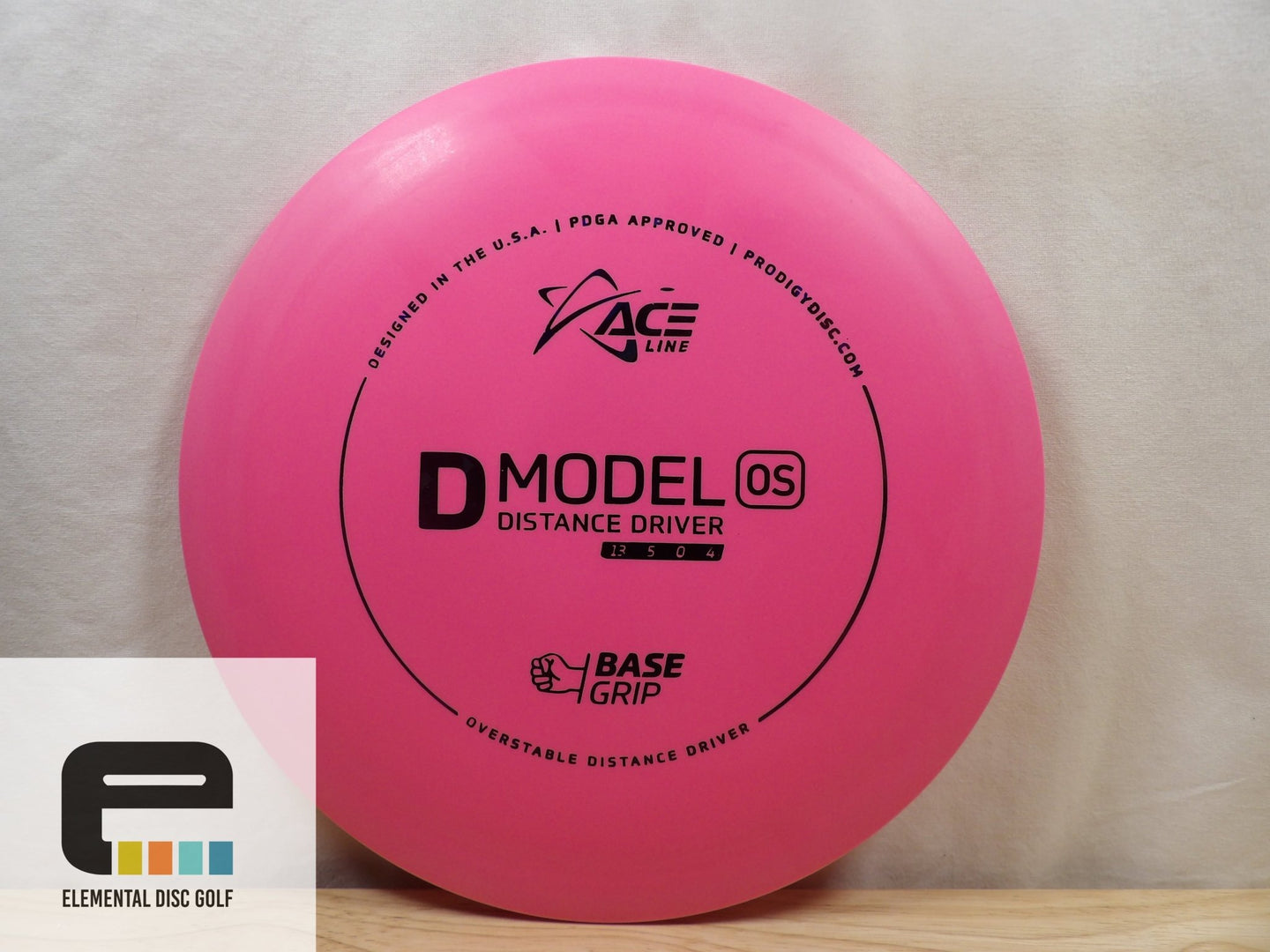 Prodigy Base Grip Glow D Model OS - Elemental Disc Golf