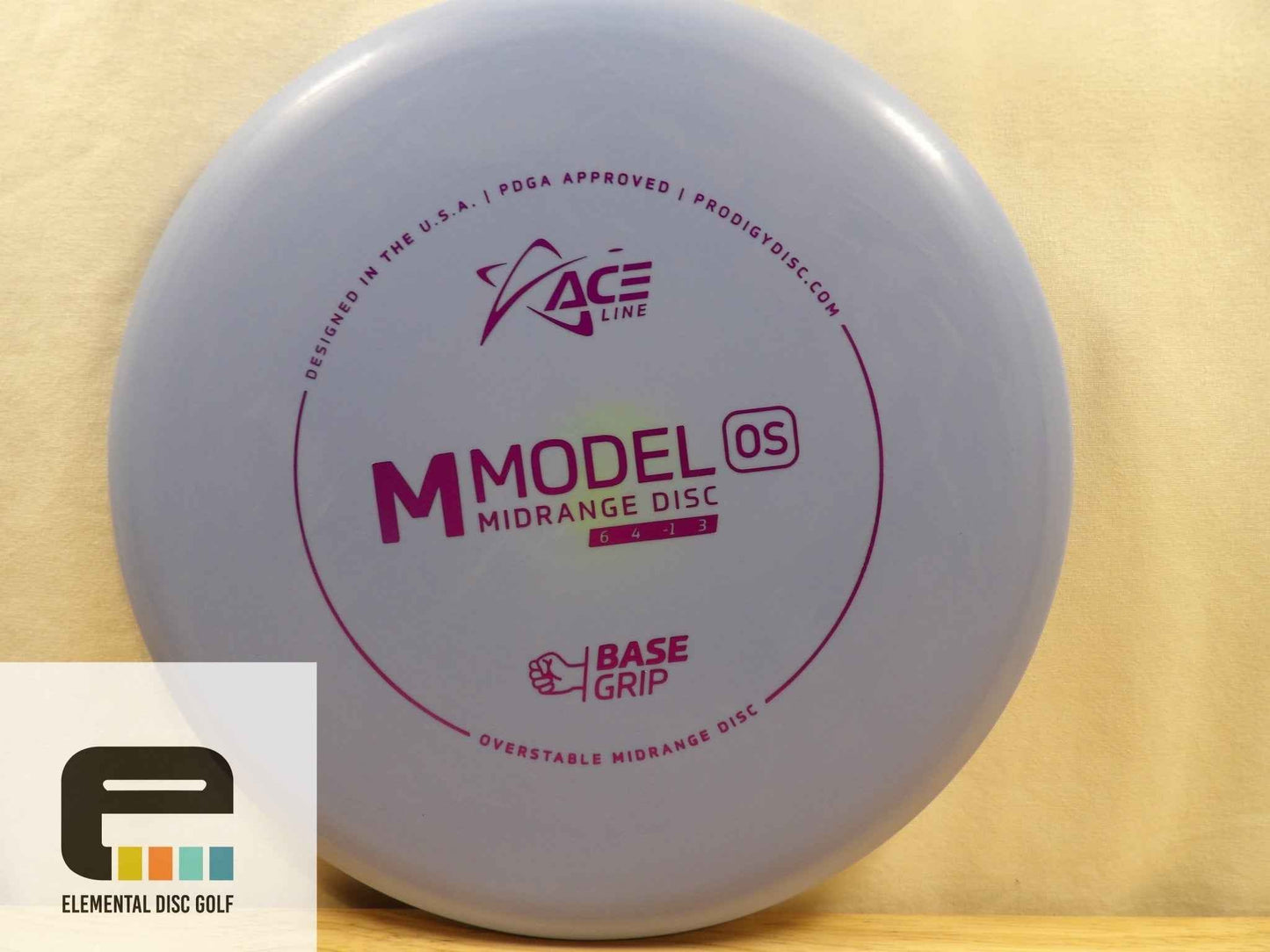 Prodigy Base Grip M Model OS (6/4/-1/3) - Elemental Disc Golf