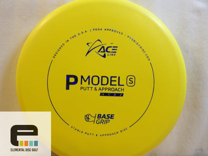 Prodigy Base Grip P Model S (Cale Leviska Bottom Stamp) - Elemental Disc Golf