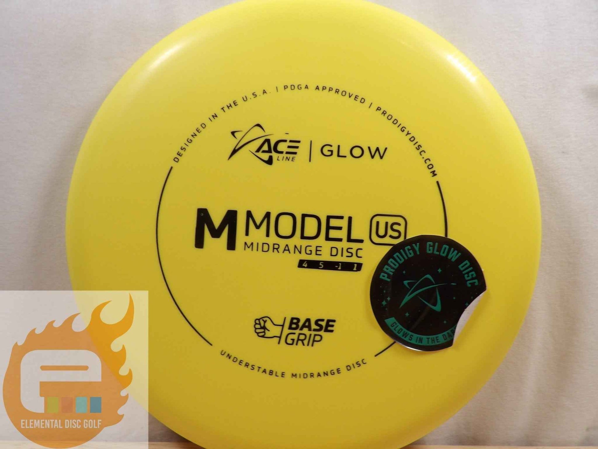 Prodigy Base Line Glow M Model US (4/5/-1/1) - Elemental Disc Golf