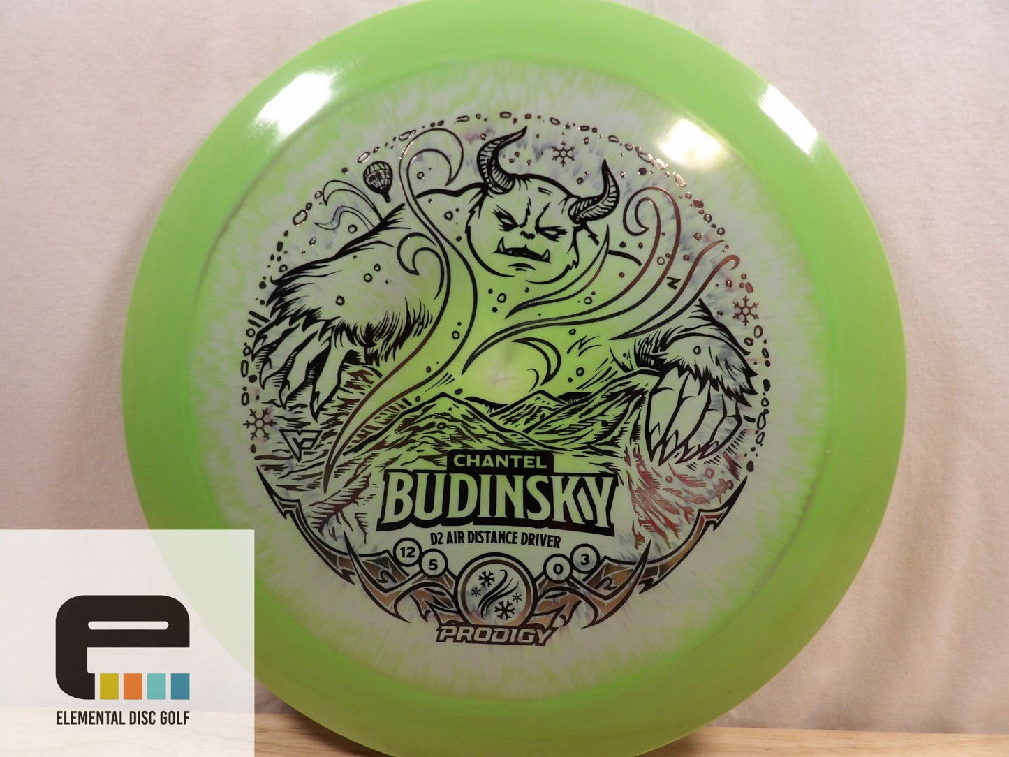 Prodigy D2 AIR Spectrum (Chantel Budinsky) - Elemental Disc Golf