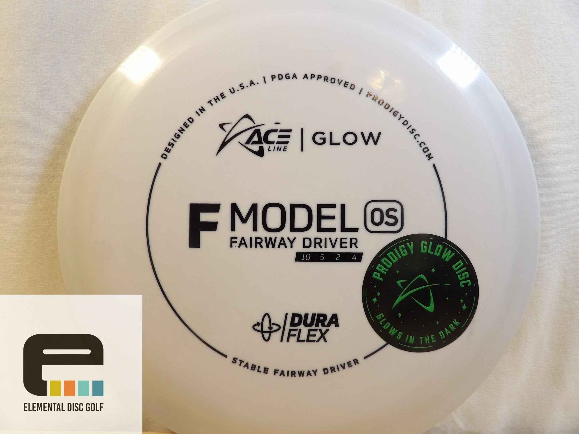 Prodigy Duraflex Glow F Model OS - Elemental Disc Golf