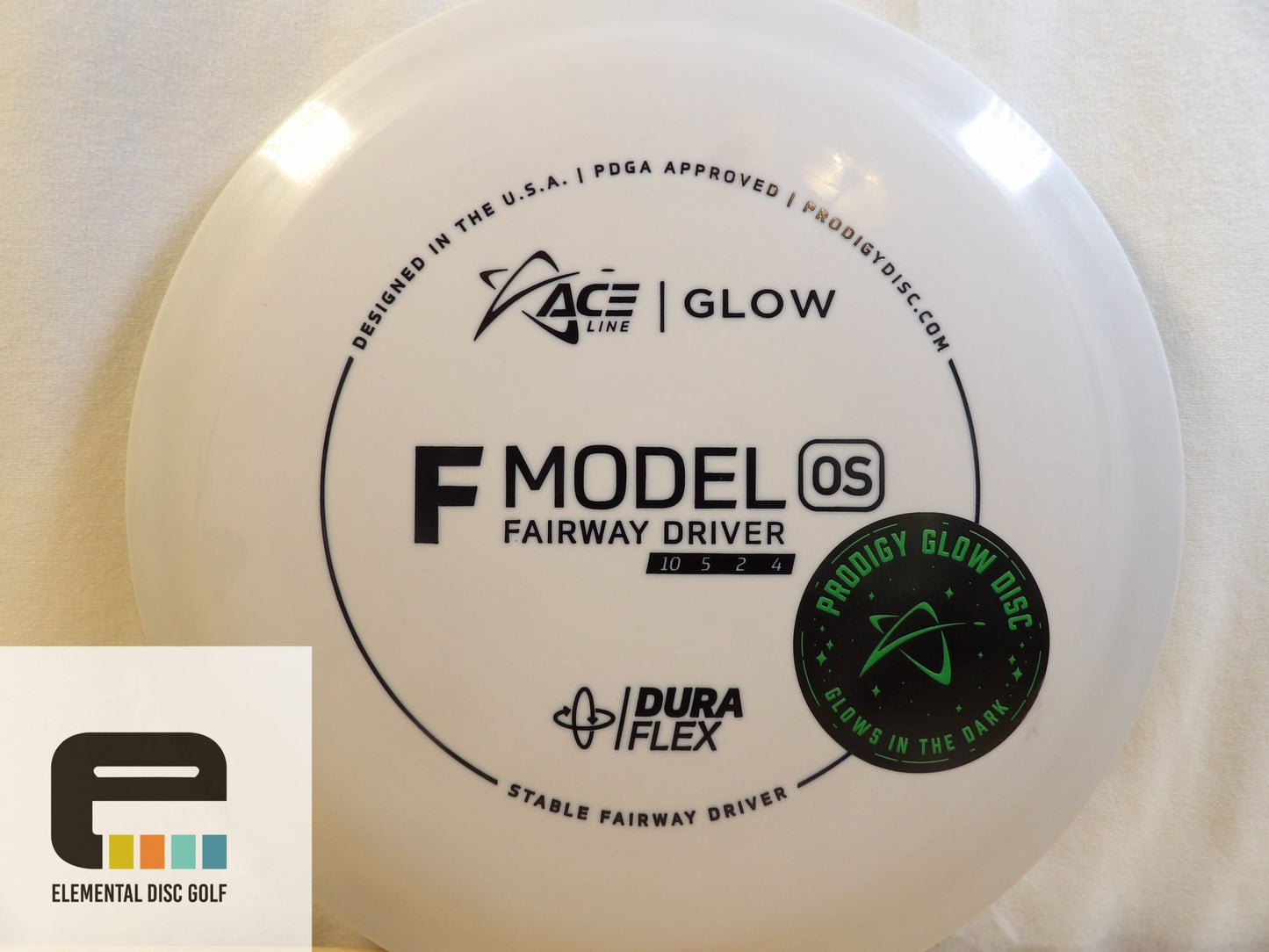 Prodigy Duraflex Glow F Model OS - Elemental Disc Golf