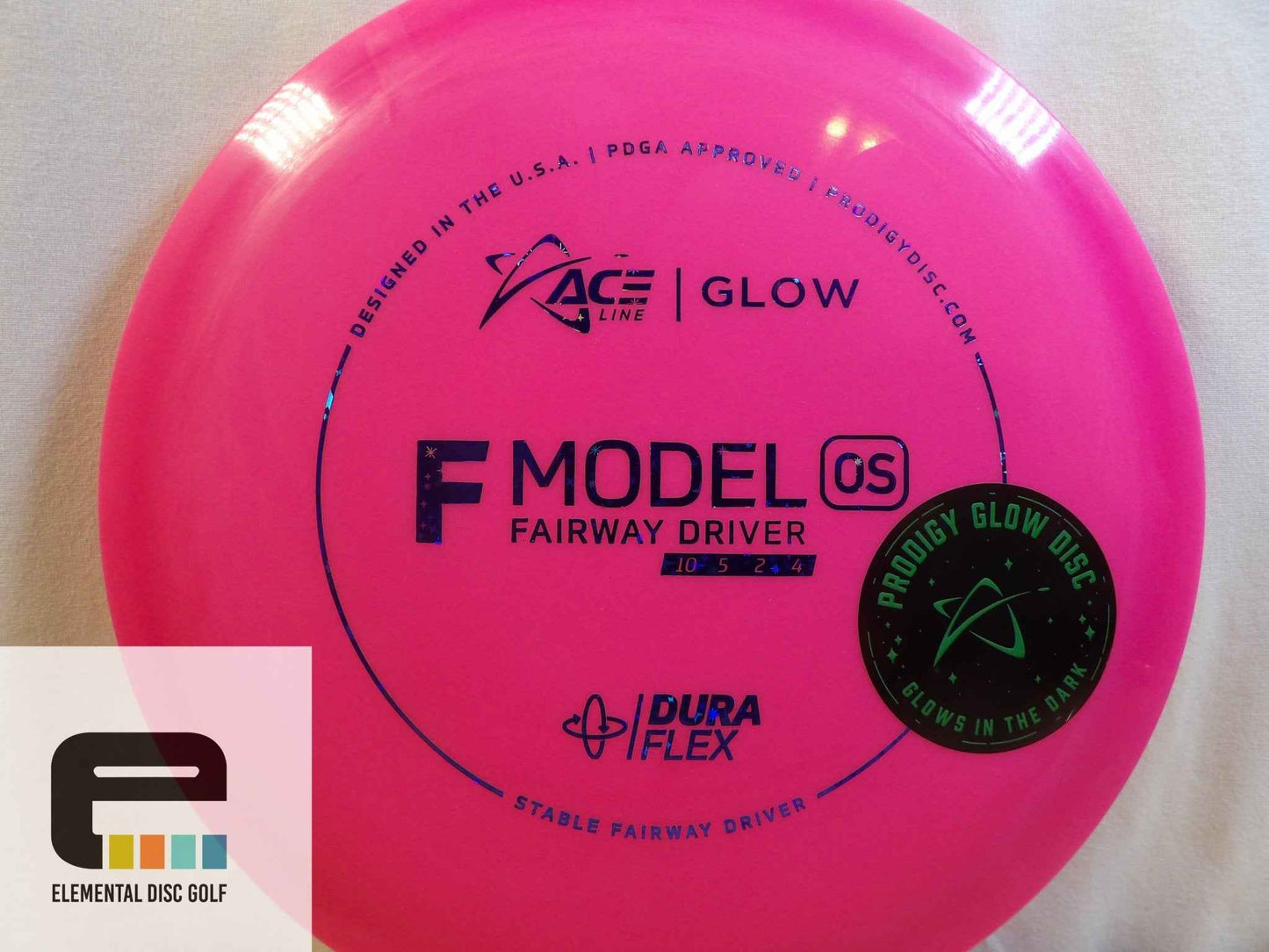 Prodigy Duraflex Glow F Model OS - Elemental Disc Golf