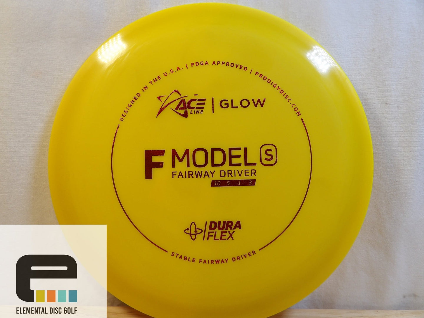 Prodigy Duraflex Glow F Model S - Elemental Disc Golf