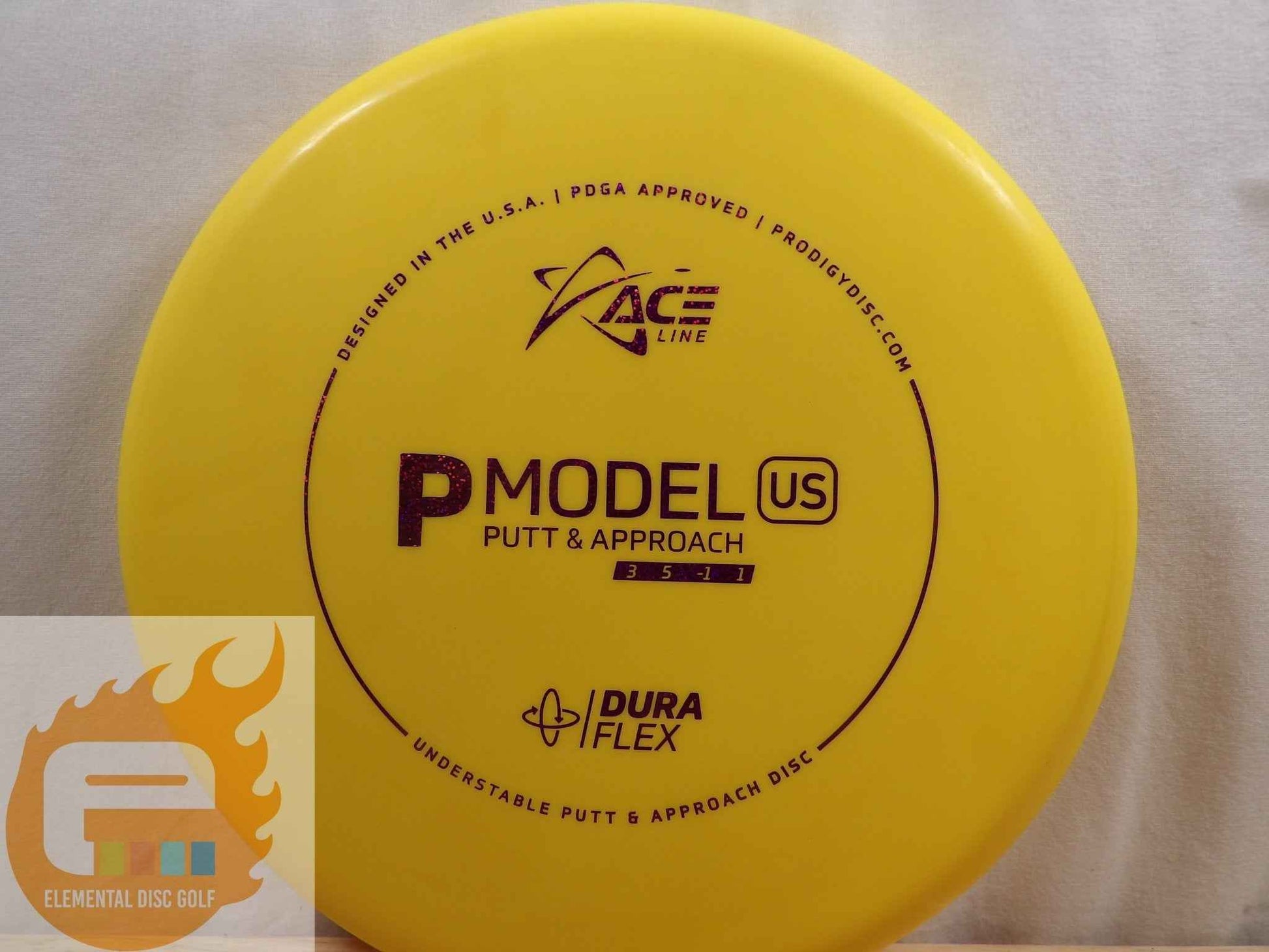 Prodigy Duraflex P Model US (3/5/-1/1) - Elemental Disc Golf