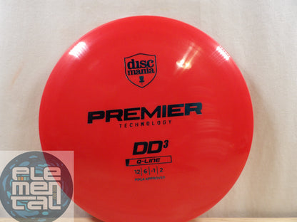 Discmania Q-Line Premier DD3 (12/6/-1/2)