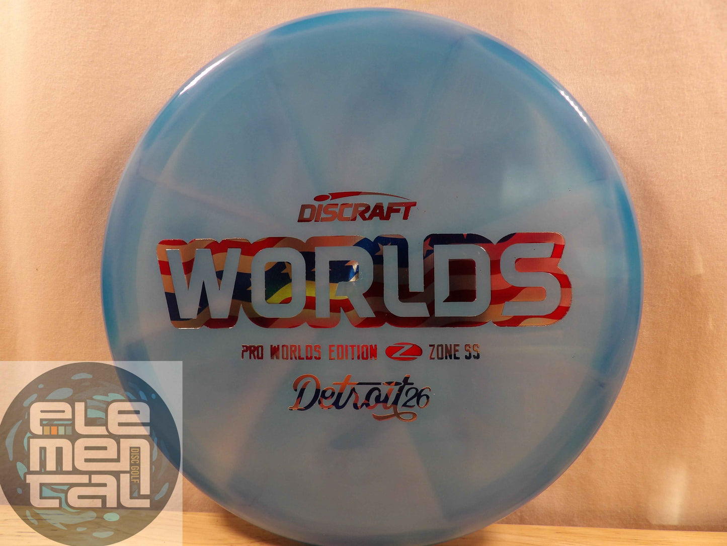 Discraft Z Swirl Zone SS (4/4/-1/2) 2026 Worlds Edition