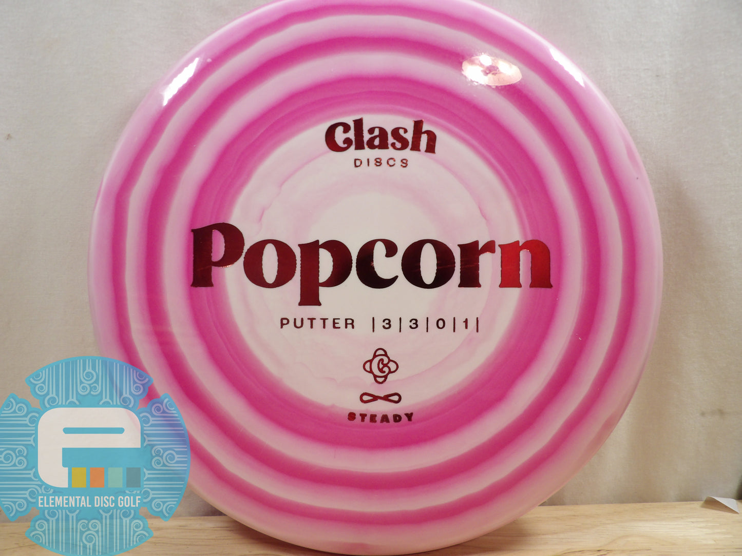 Clash Discs - Palomitas de maíz con anillo estable