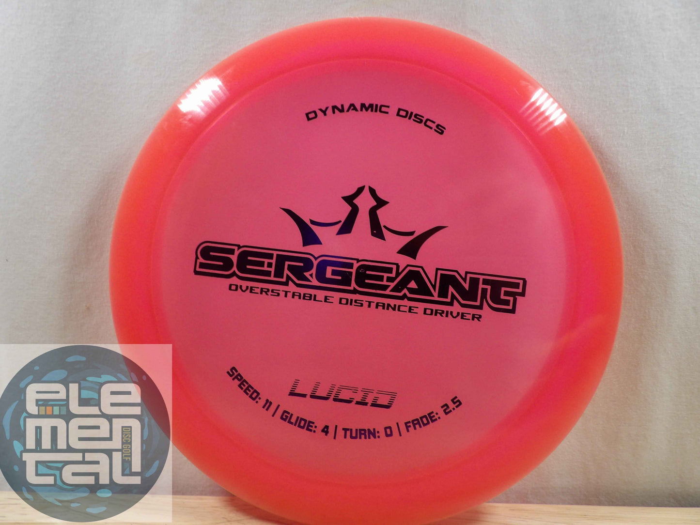 Dynamic Discs Lucid Sergeant (USED - 8/10)