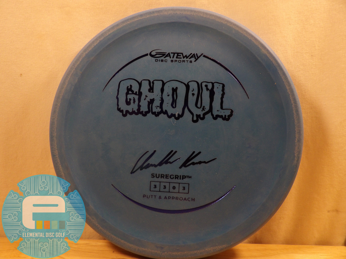 Gateway Discs Suregrip Ghoul (Chandler Kramer) - 3/3/0/3