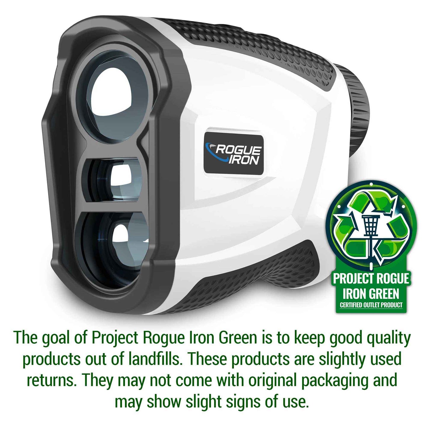 Rogue Iron Factor Disc Golf Rangefinder - Elemental Disc Golf