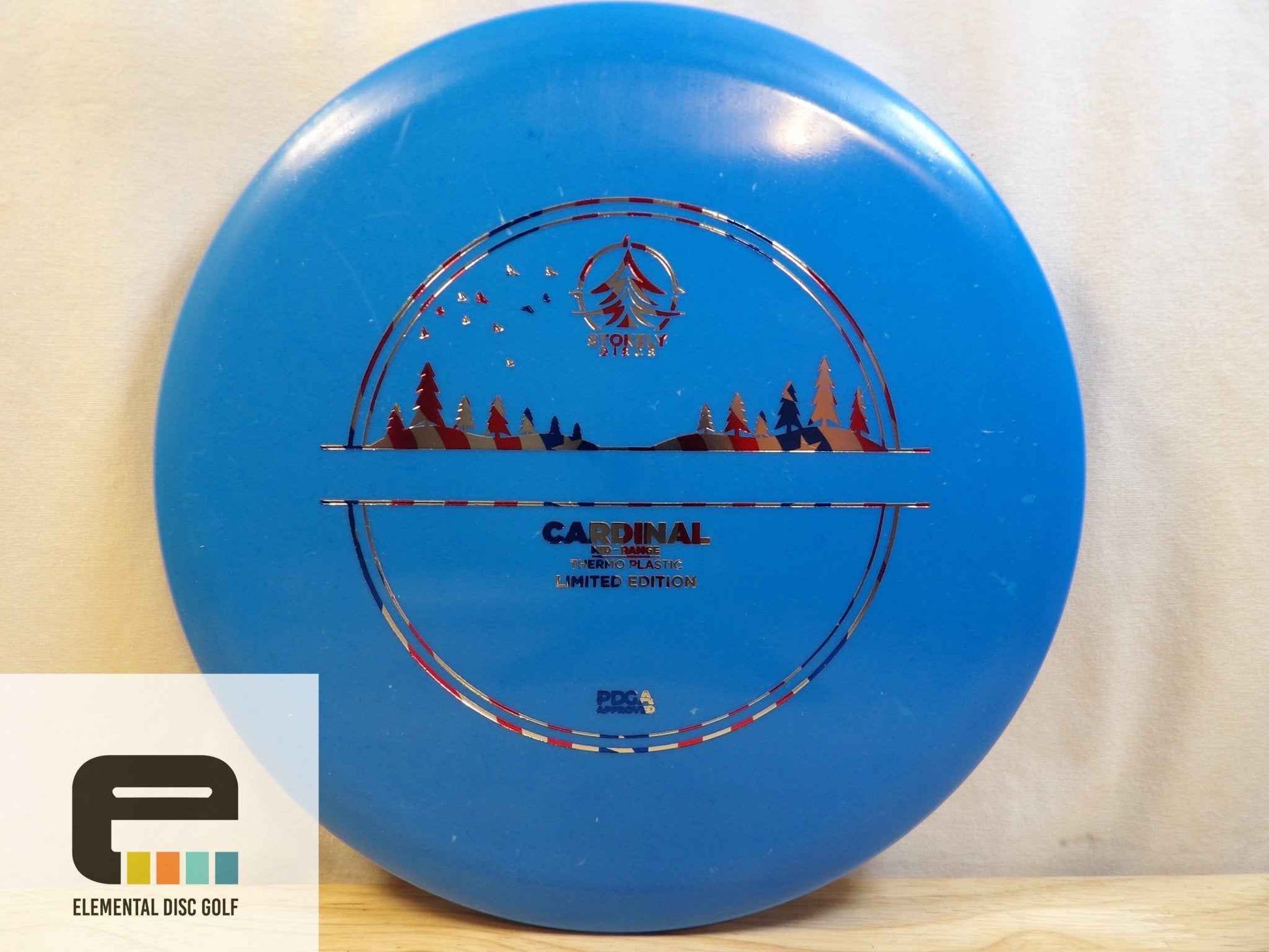 Stokely Discs Thermo Cardinal (5/4/0/2.5) - Elemental Disc Golf