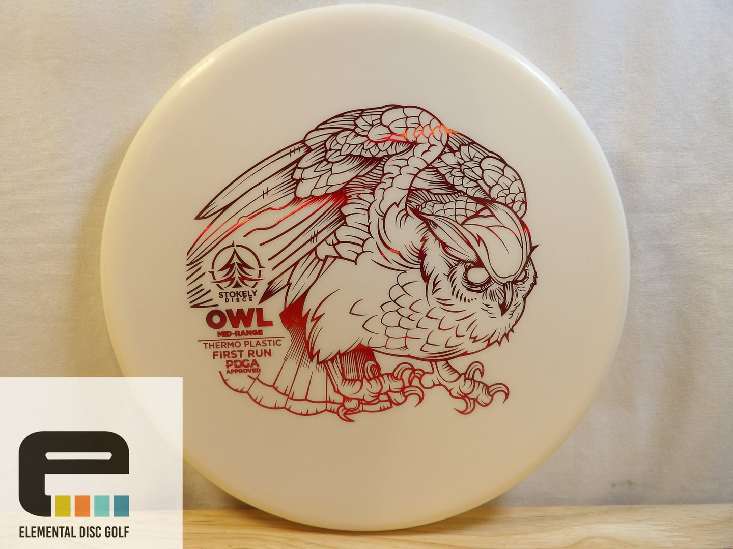 Stokely Discs Thermo Owl - Elemental Disc Golf