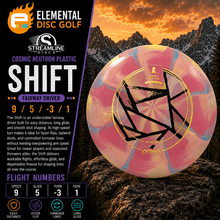 Streamline Cosmic Neutron Shift (9/5/-3/1) - Elemental Disc Golf