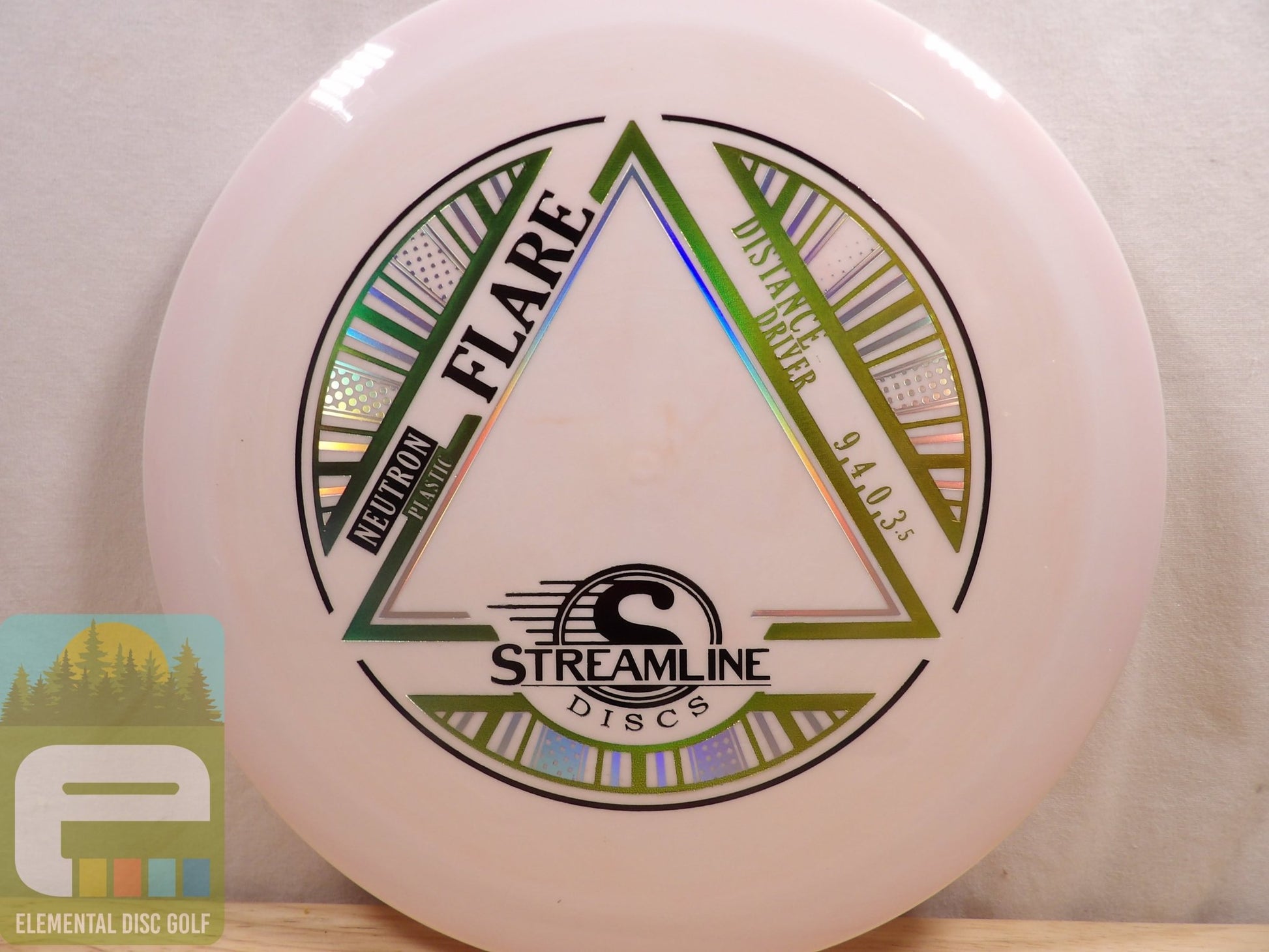Streamline Neutron Flare (9/4/0/3.5) - Elemental Disc Golf