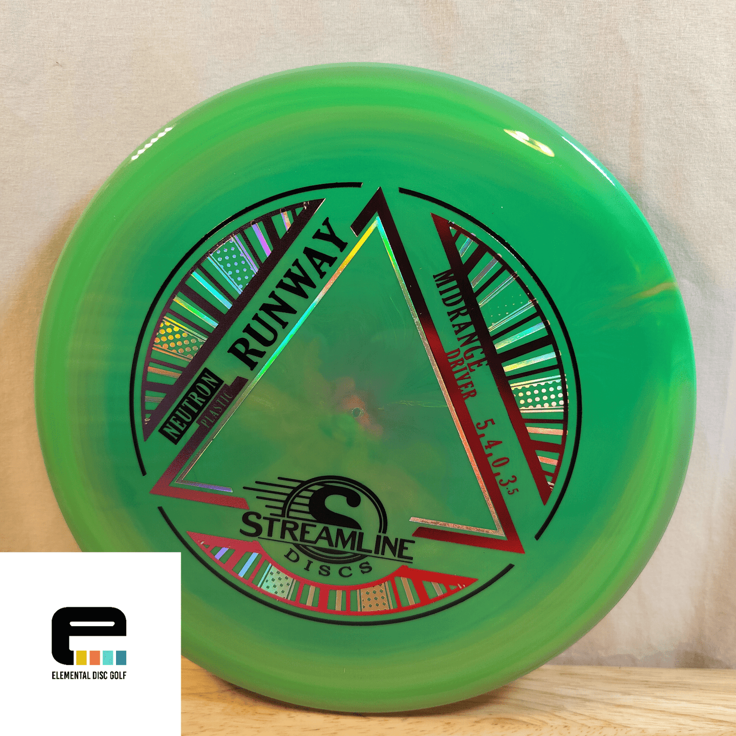 Streamline Neutron Runway - Elemental Disc Golf