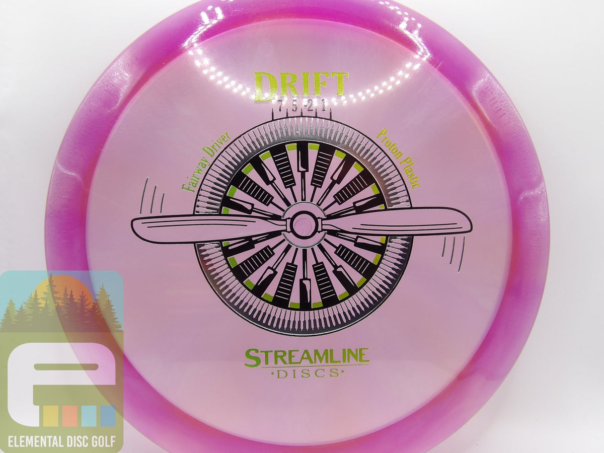 Streamline Proton Drift (7/5/-2/1) - Elemental Disc Golf