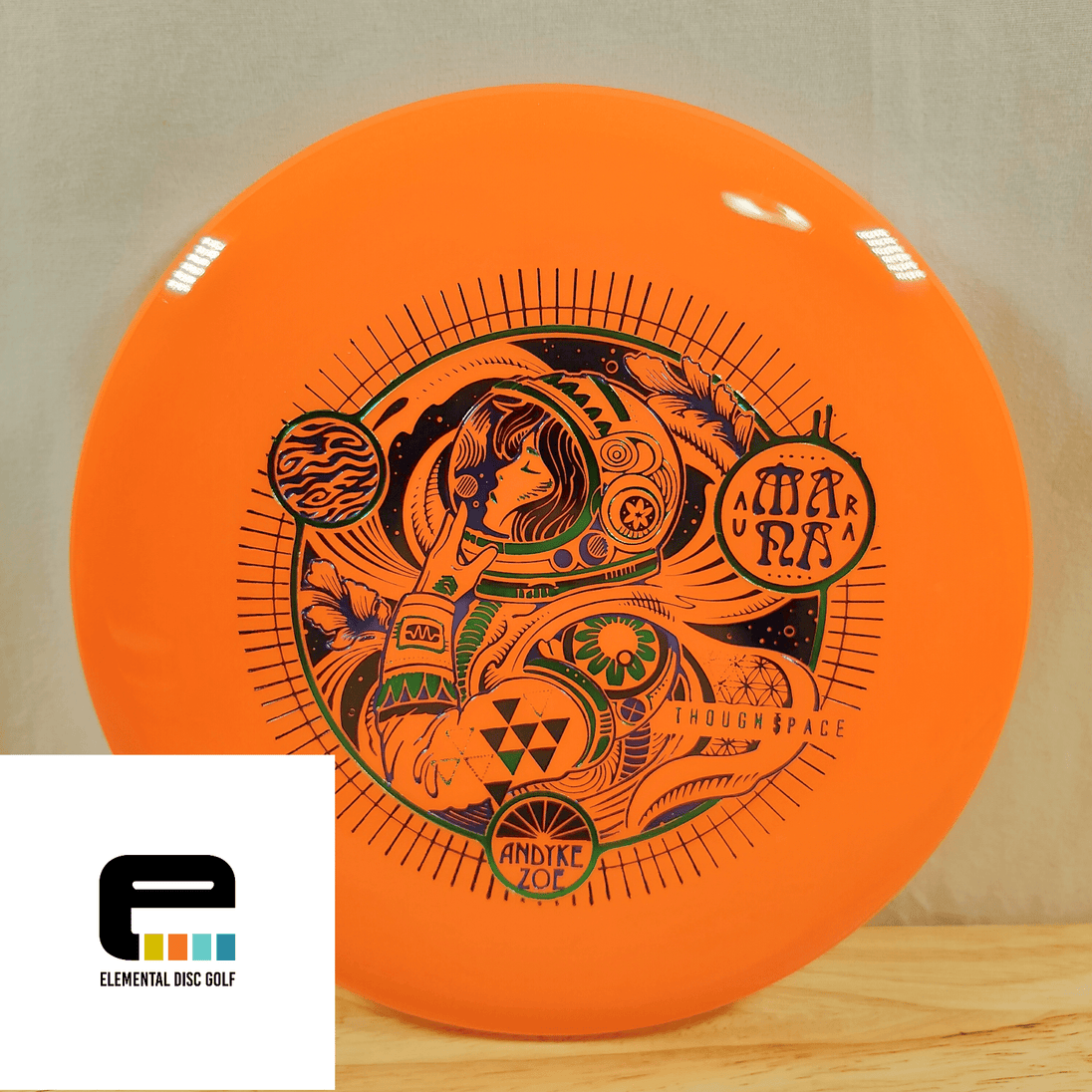 Thought Space Aura Mana (Zoe Andyke Tour Series) - Elemental Disc Golf