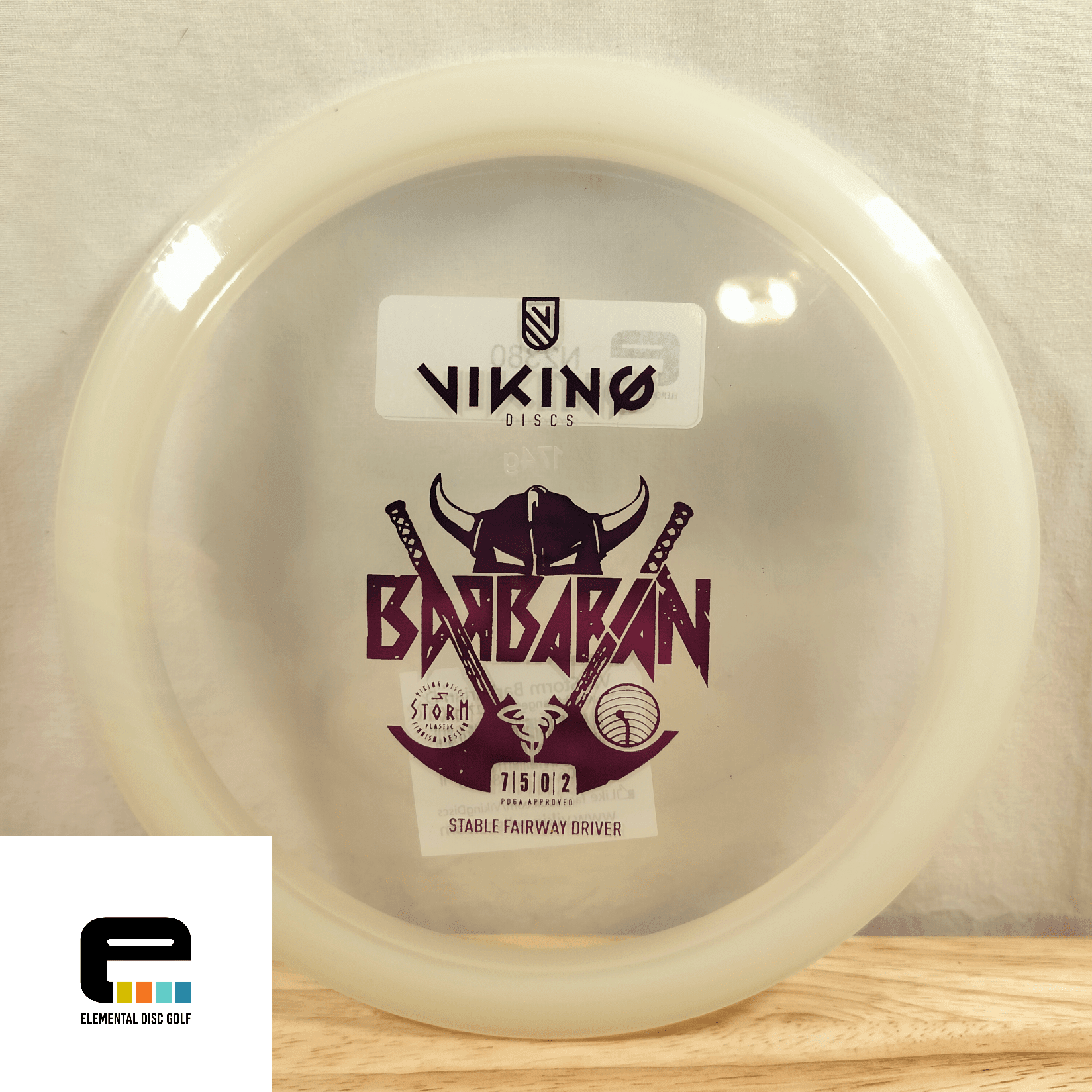 Viking Discs Storm Barbarian (7/5/0/2) - Elemental Disc Golf
