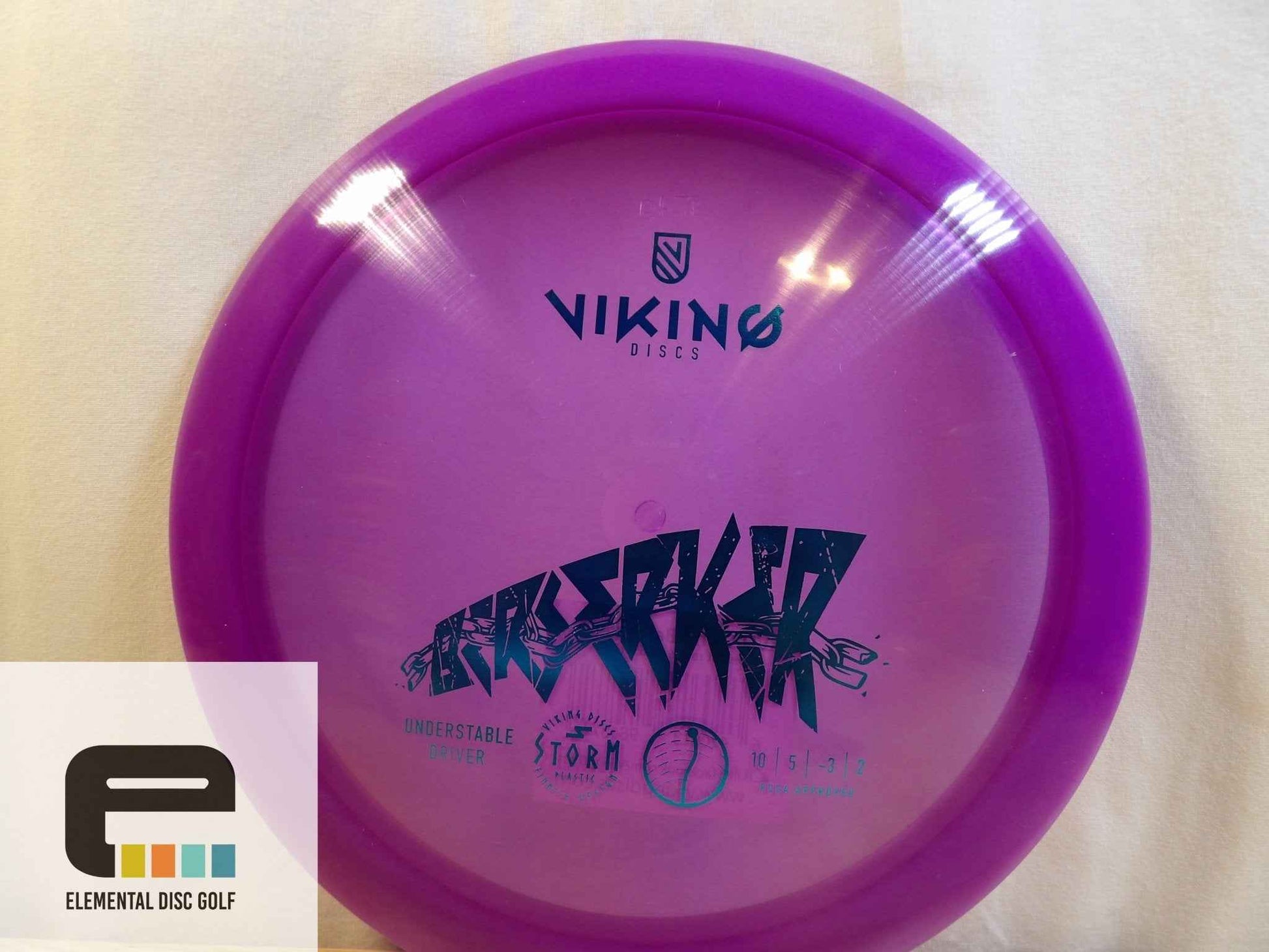 Viking Discs Storm Berserker (10/5/-3/2) - Elemental Disc Golf
