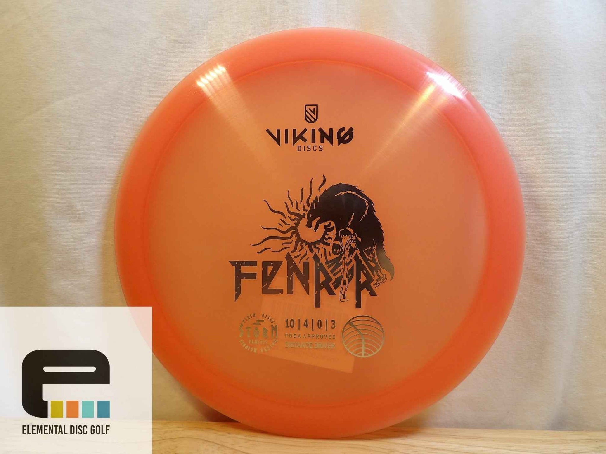 Viking Discs Storm Fenrir (10/4/0/3) - Elemental Disc Golf
