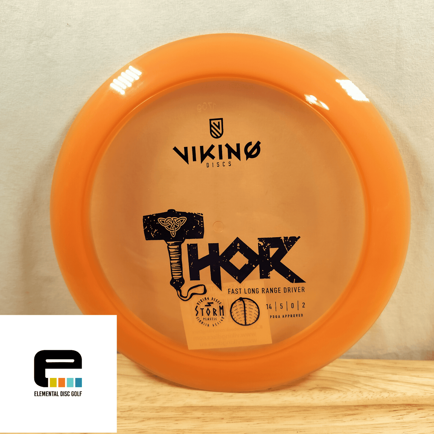 Viking Discs Storm Thunder God Thor - Elemental Disc Golf