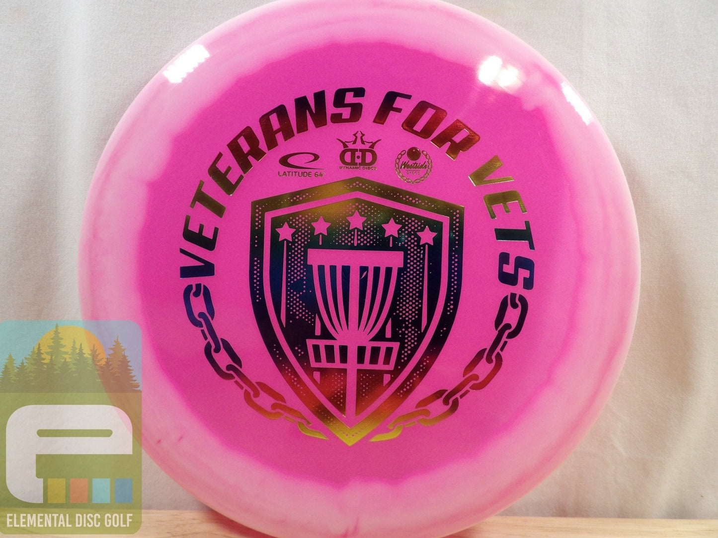 VIP-Ice Orbit Bard (Veterans for Vets 2023) 5/4/0/3 - Elemental Disc Golf