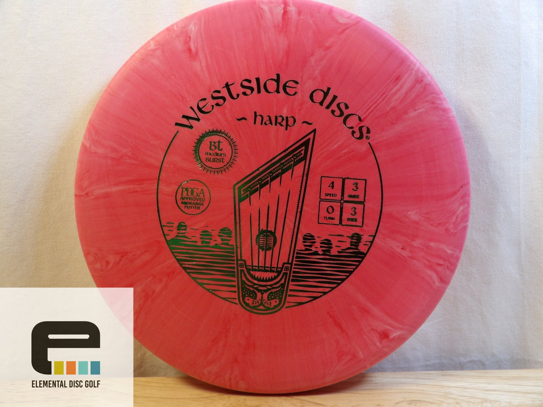 Westside Discs BT Medium Burst Harp - Elemental Disc Golf