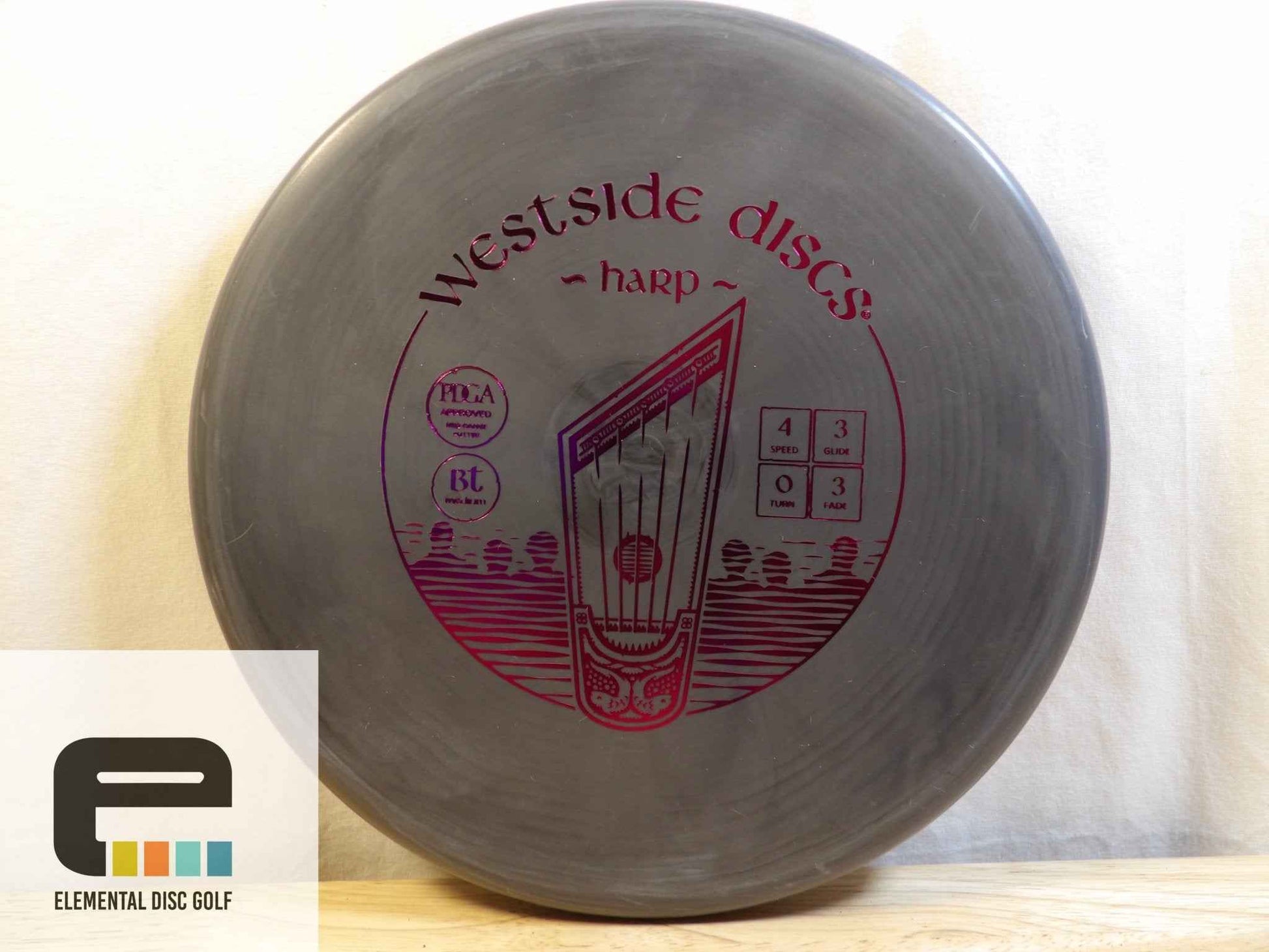 Westside Discs BT Medium Harp (4/3/0/3) - Elemental Disc Golf