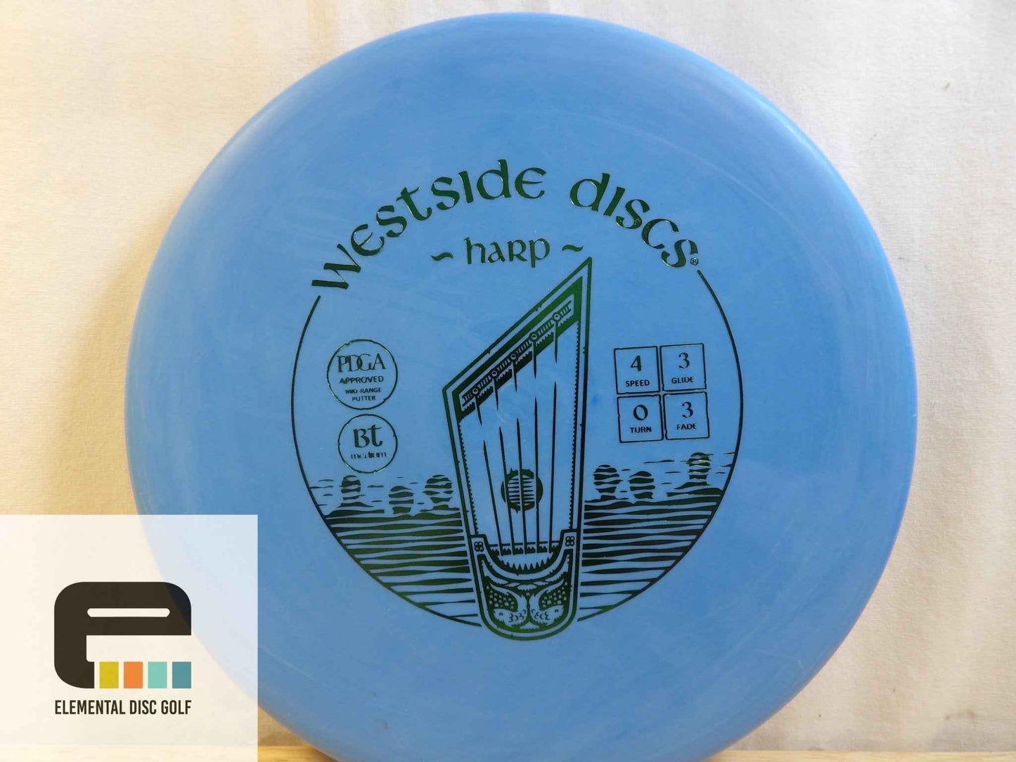 Westside Discs BT Medium Harp (4/3/0/3) - Elemental Disc Golf