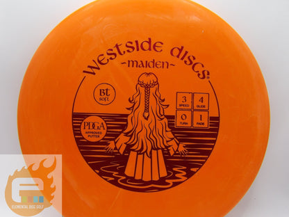 Westside Discs BT Soft Maiden (3/4/0/1) - Elemental Disc Golf