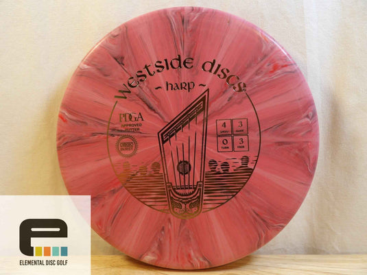 Westside Discs Origio Burst Harp (4/3/0/3) - Elemental Disc Golf