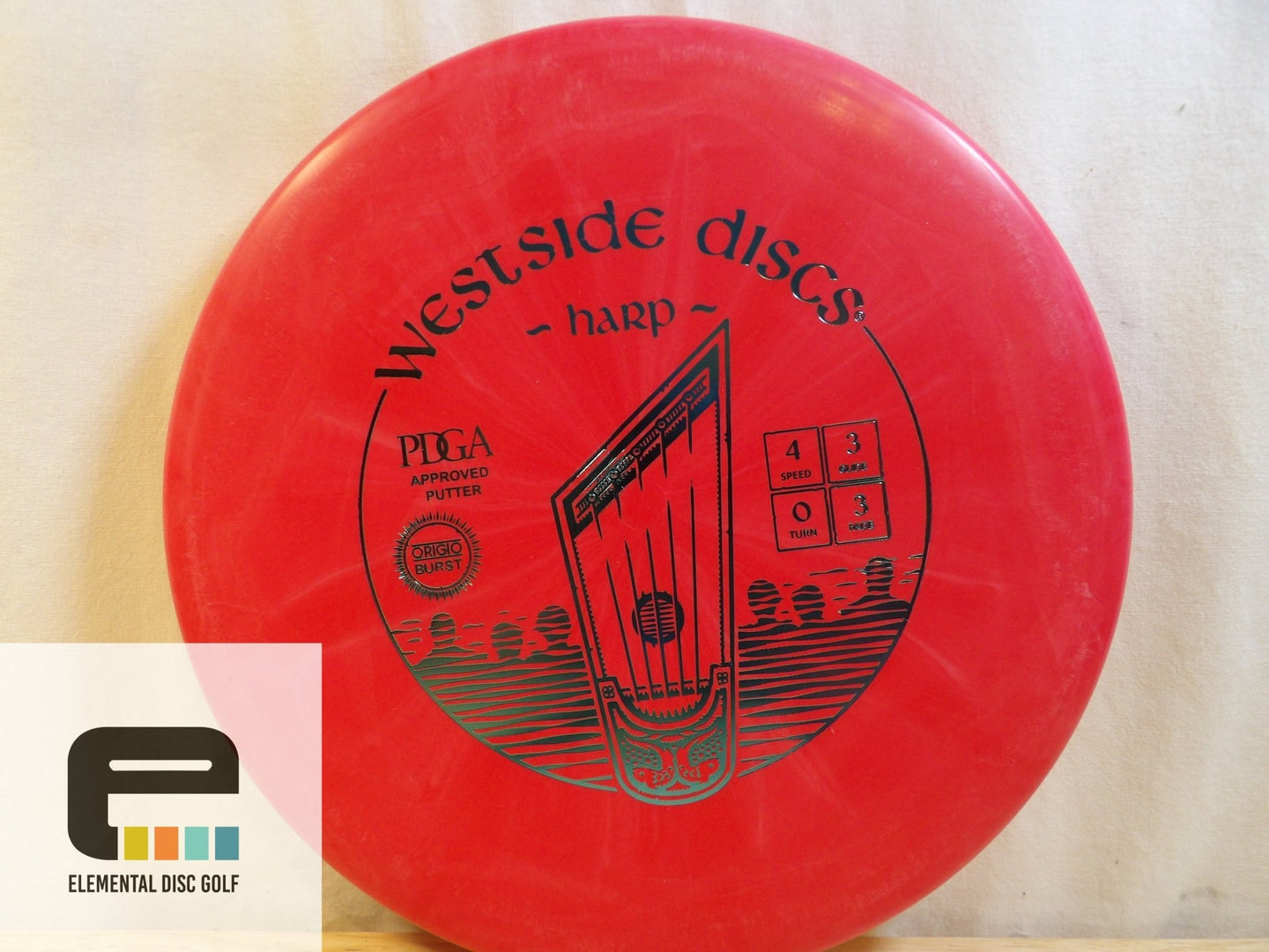 Westside Discs Origio Burst Harp - Elemental Disc Golf