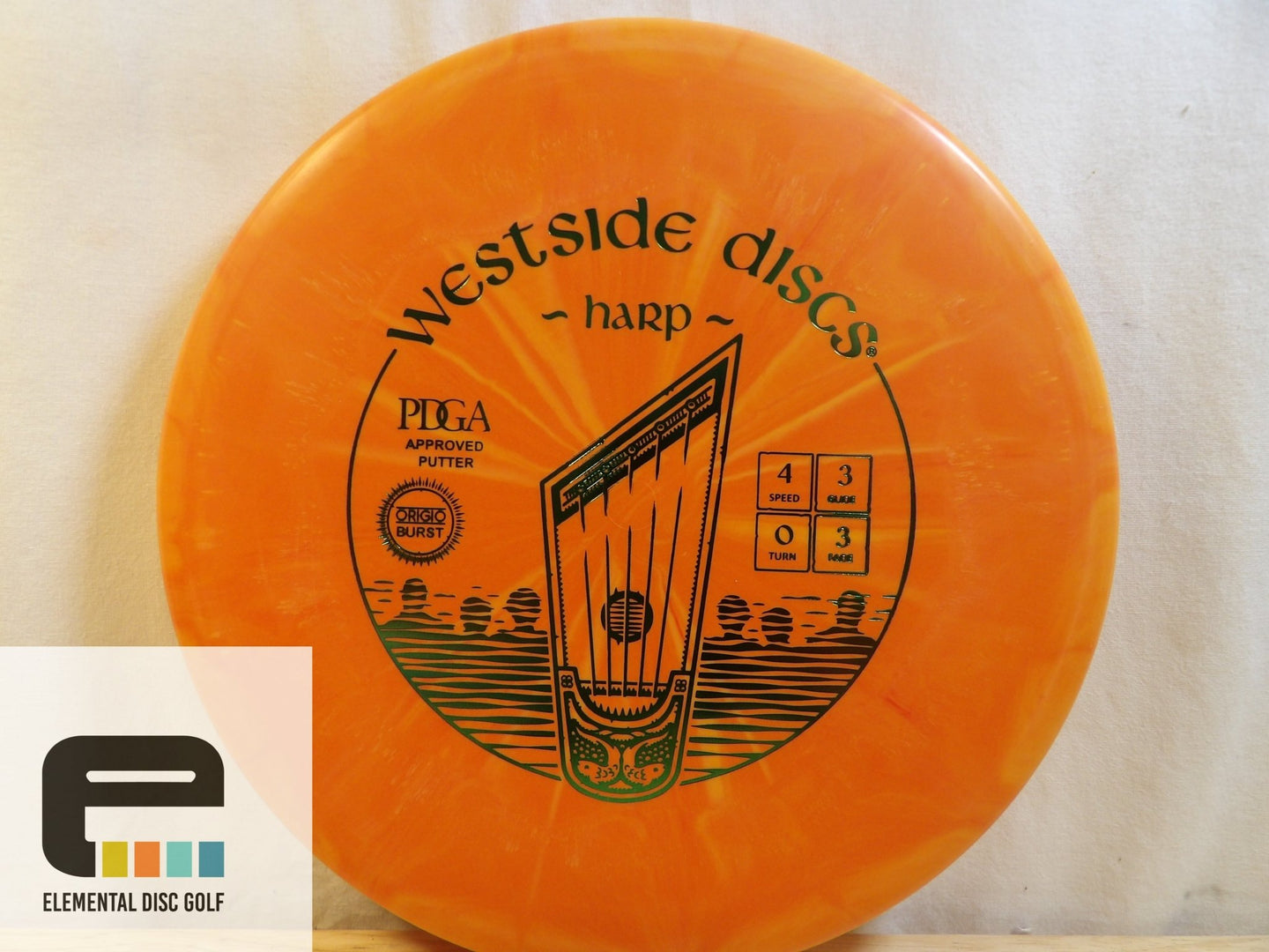 Westside Discs Origio Burst Harp - Elemental Disc Golf