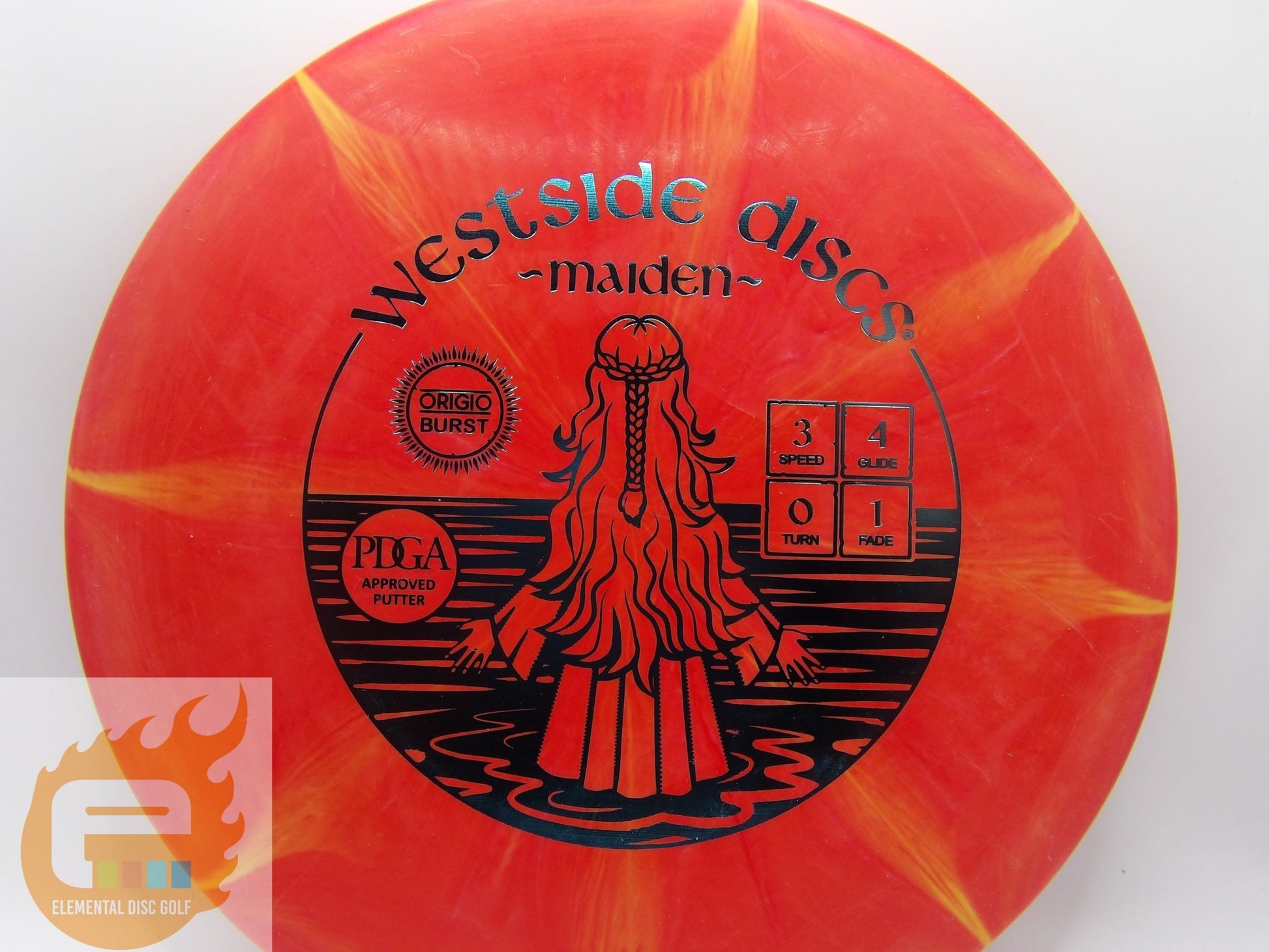 Westside Discs Origio Burst Maiden (3/4/0/1) - Elemental Disc Golf