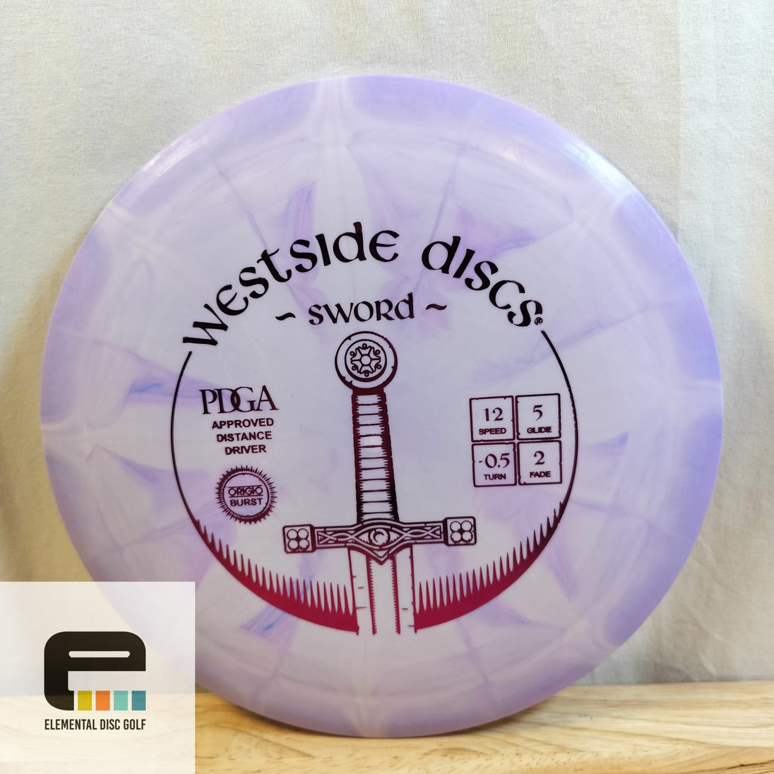 Westside Discs Origio Burst Sword - Elemental Disc Golf