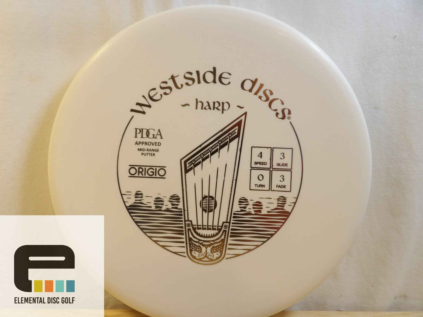 Westside Discs Origio Harp (4/3/0/3) - Elemental Disc Golf