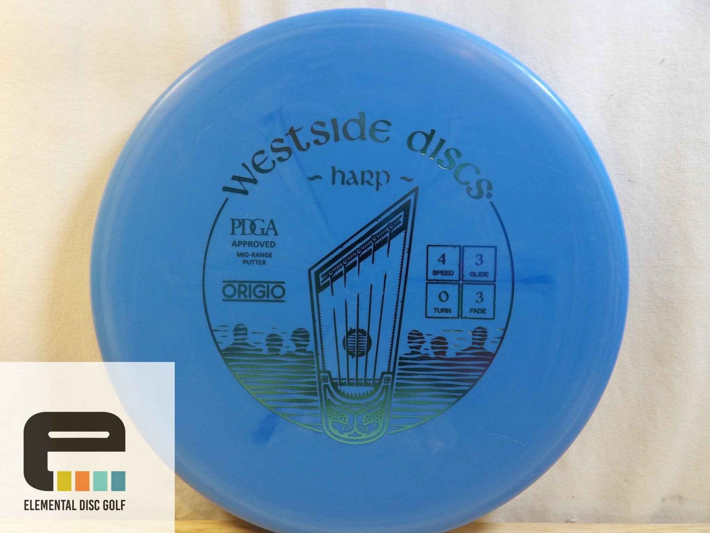 Westside Discs Origio Harp (4/3/0/3) - Elemental Disc Golf