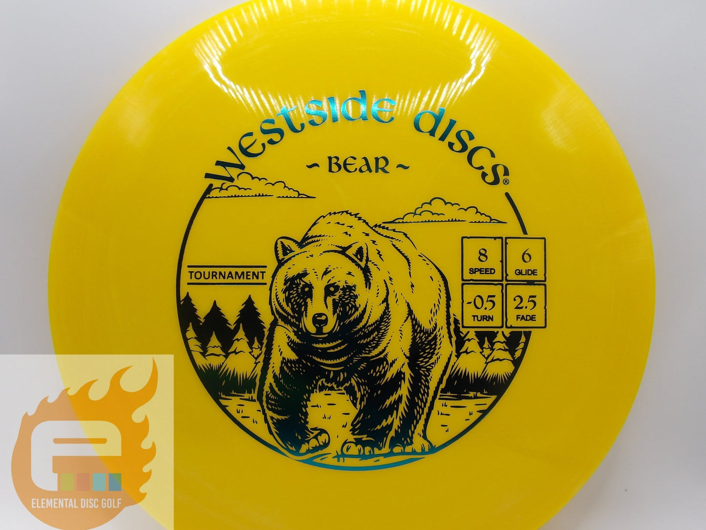 Westside Discs Tournament Bear (8/6/-0.5/2) - Elemental Disc Golf