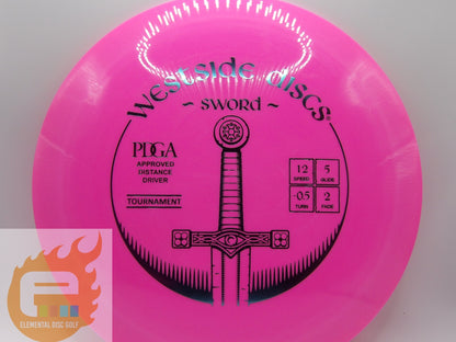 Westside Discs Tournament Sword (12/5/-0.5/2) - Elemental Disc Golf