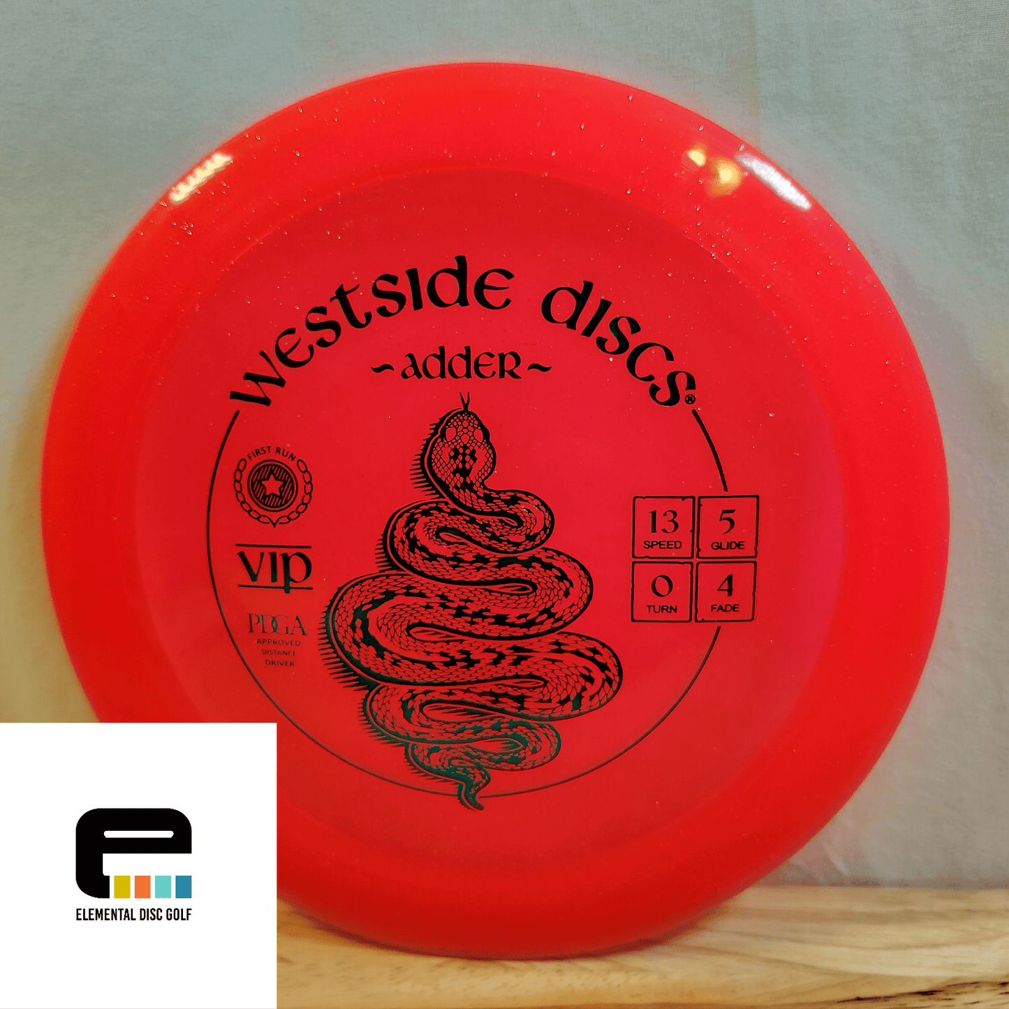 Westside Discs VIP Adder (13/5/0/4) - Elemental Disc Golf