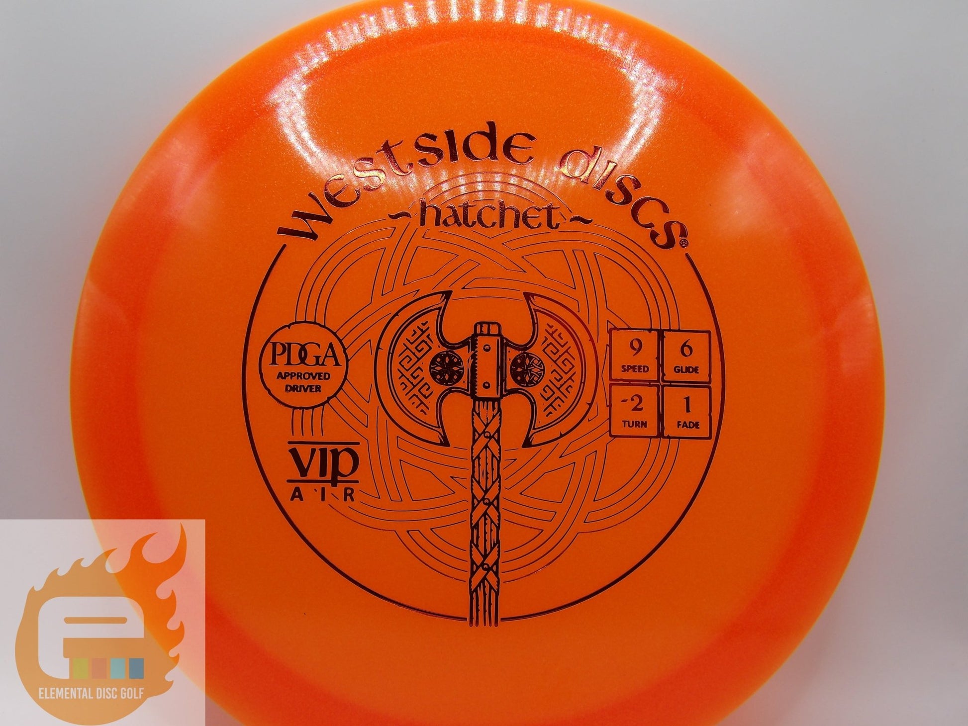 Westside Discs VIP Air Hatchet (9/6/-2/1) - Elemental Disc Golf