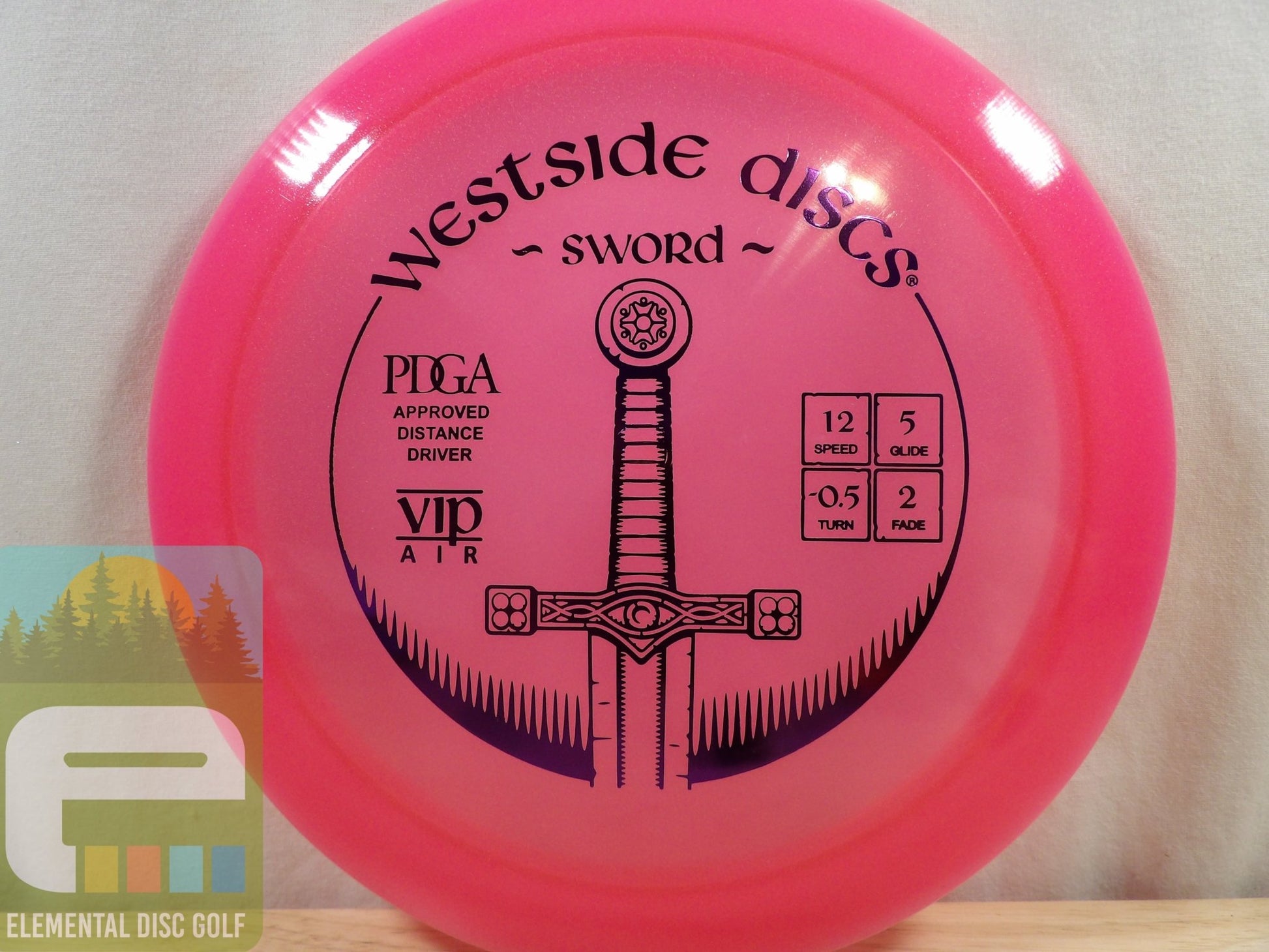 Westside Discs VIP Air Sword (12/5/ - 0.5/2) - Elemental Disc Golf